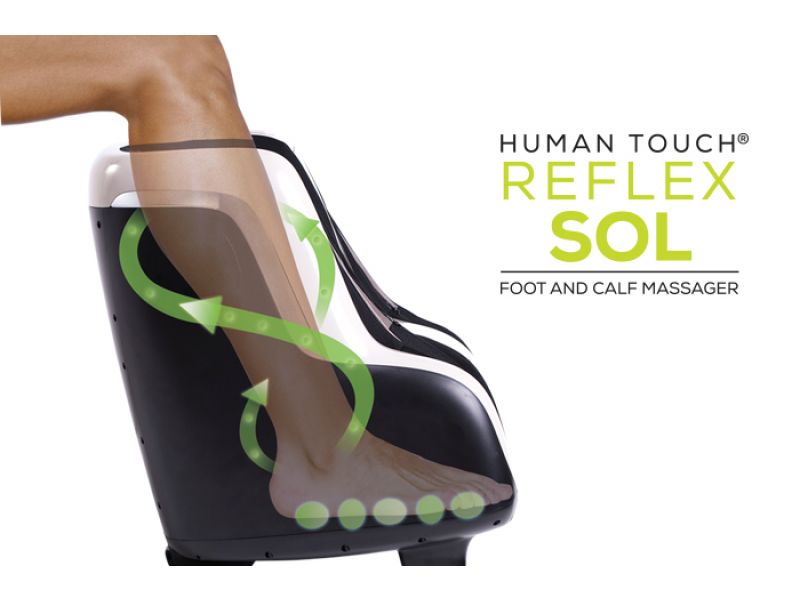 Human Touch® Reflex SOL Foot and Calf Massager 